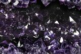 Sparkly Deep-Purple Amethyst Geode - Uruguay #345970-1